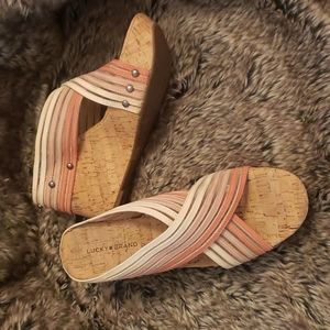 Lucky Branson wedge shoes